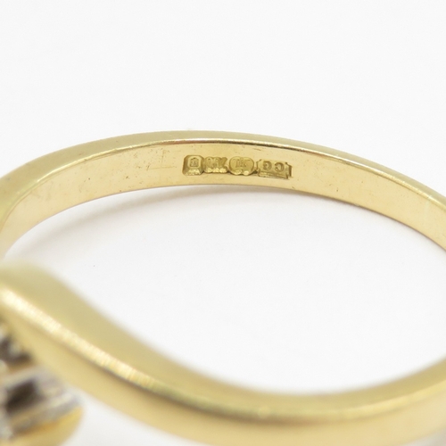 100 - 18ct Gold Diamond Solitaire Ring, 15 PTS, Hallmarked London (2.6g) Size K