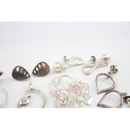 Collection of Sterling Silver Malcolm Gray Jewellery inc. Celtic x 10 (44g)