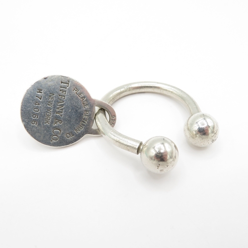 209 - Collection of Sterling Silver Tiffany & Co Accessories, inc. Heart, Tag x 5 (50g)