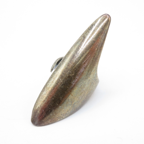 228 - Sterling Silver Georg Jensen Minimalist Ring (18g)