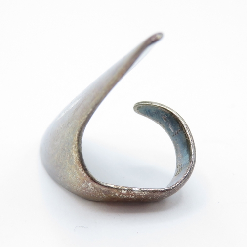 228 - Sterling Silver Georg Jensen Minimalist Ring (18g)