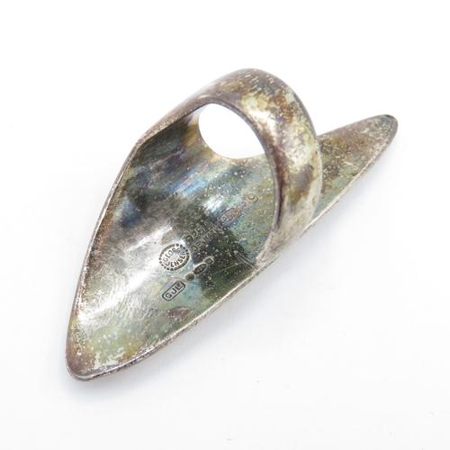 228 - Sterling Silver Georg Jensen Minimalist Ring (18g)