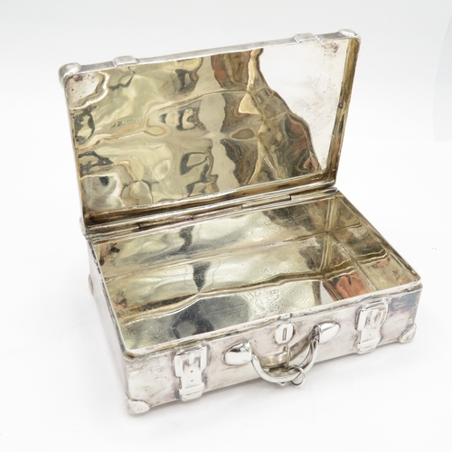 Asprey & Co. .925 Sterling Silver Novelty Suitcase Trinket Jewellery ...