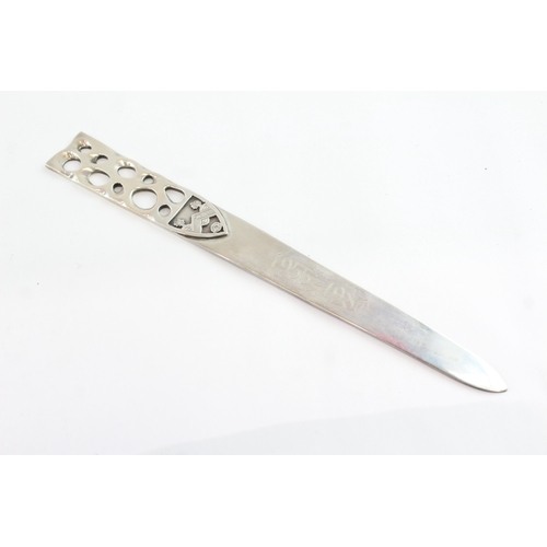 331 - Vintage Edinburgh Scottish .925 Sterling Silver Letter Opener 35g