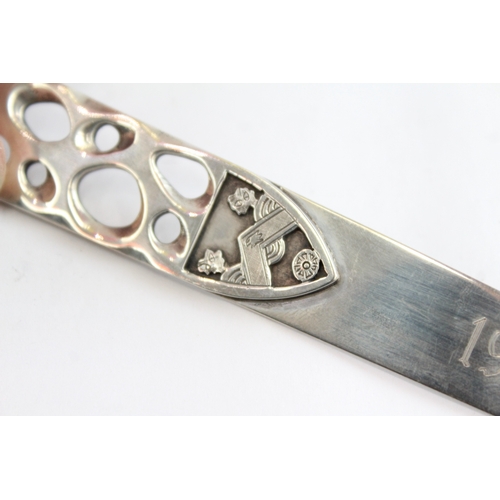 331 - Vintage Edinburgh Scottish .925 Sterling Silver Letter Opener 35g