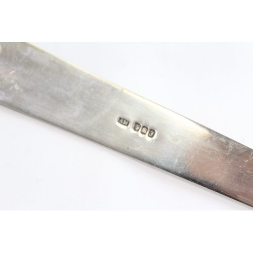 331 - Vintage Edinburgh Scottish .925 Sterling Silver Letter Opener 35g