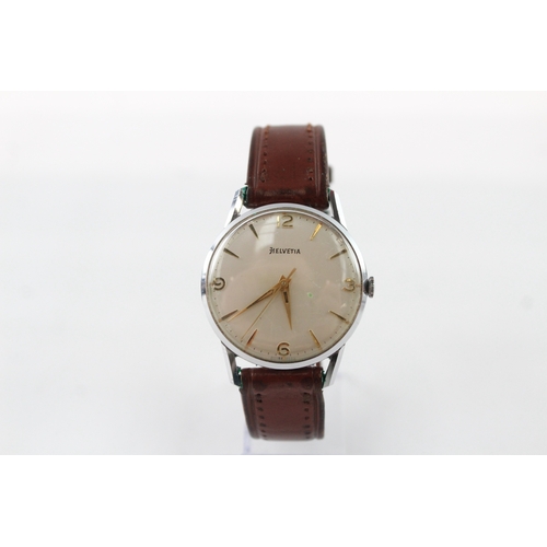 529 - Helvetia Watch Hand Wind WATCH RUNS