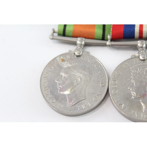 Mounted WW2 & ER II RAF LSGC Medal Group Named- 532370 Sgt A. Rennie RAF