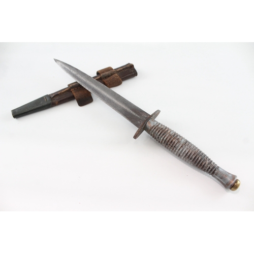 3rd Pattern Commando Dagger & Leather Scabbard