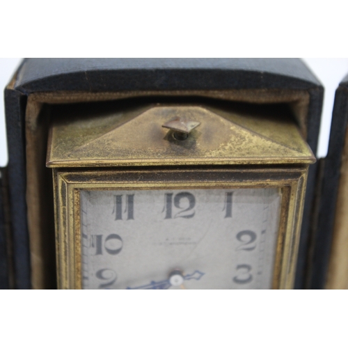 Zenith A.T. Reid St Andrews Alarm Clock Hand Wind Spares/Repairs