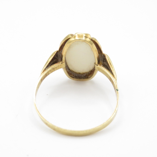 6 - 14t Gold Opal Dress Ring (2.8g) Size R