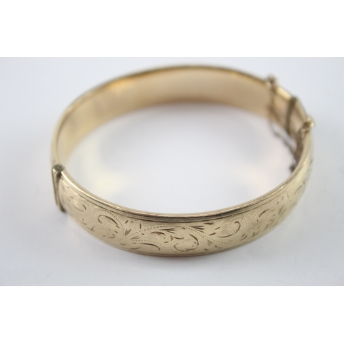 9ct Rolled Gold Bangle w/ Metal Core (20g)