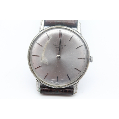 Favre Leuba Geneve Vintage Watch Hand Wind SPARES/REPAIRS