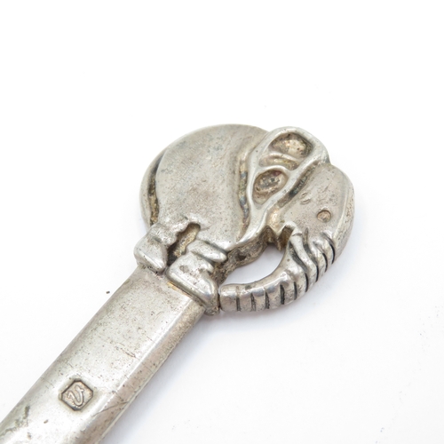 Sterling Silver Elephant Letter Opener 36g