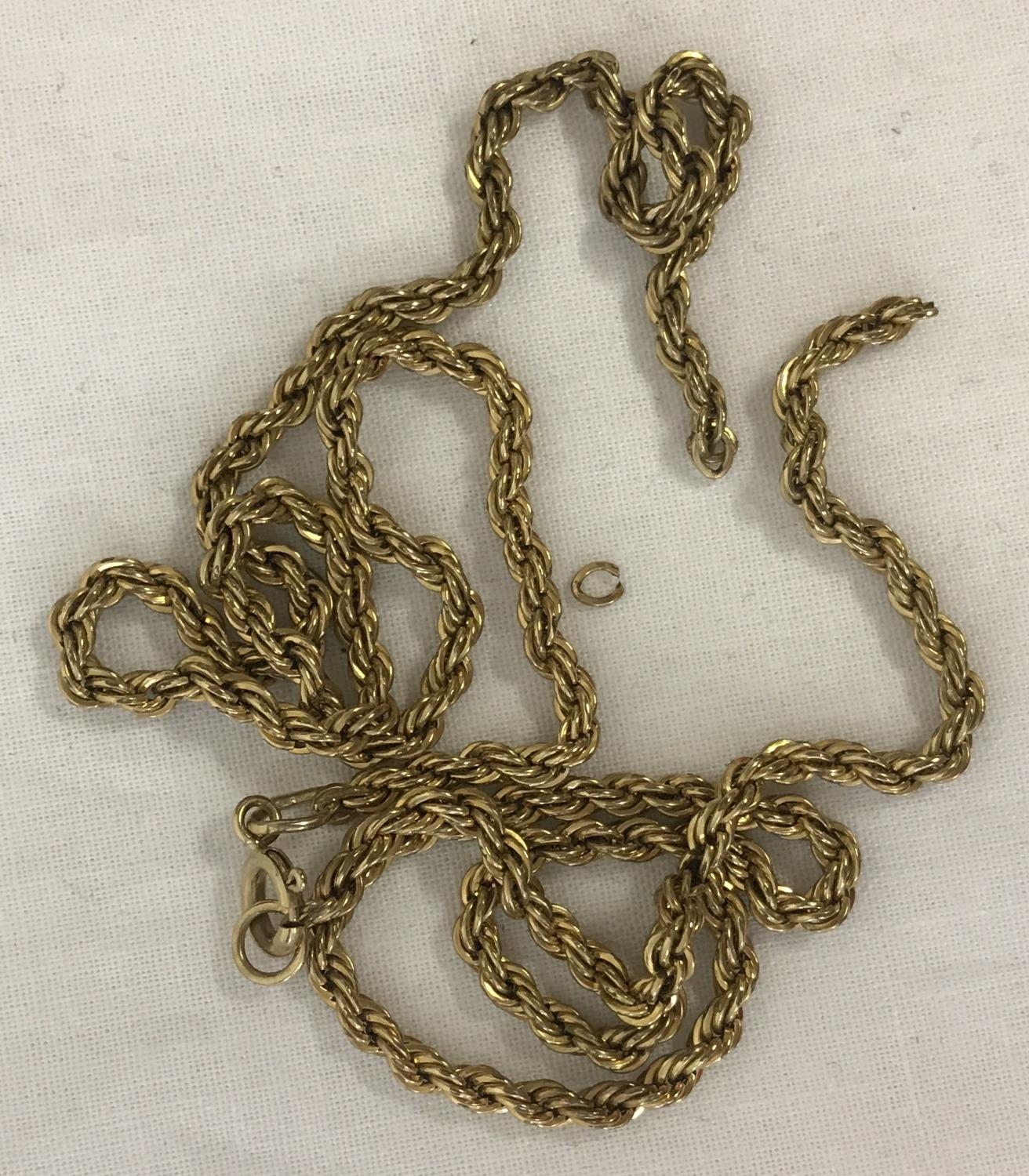 Broken deals rope chain