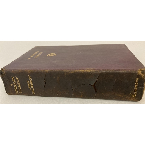 185 - A leather bound 1st edition of 