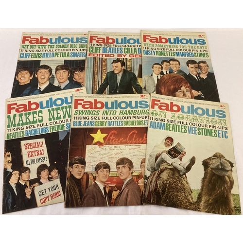 265 - 47 issues of Fabulous magazine from 1964 to include issue #2 with Cliff Richard cover.All in good co... 