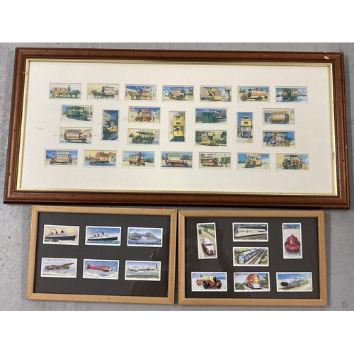 293 - A collection of framed and glazed 