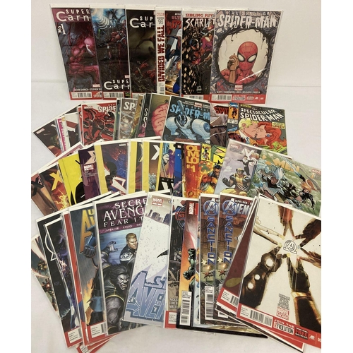 37 - Approx. 67 Comic Books by Marvel Comics. Featuring Spider-Man, Avengers & X-Men related.

Featuring:... 