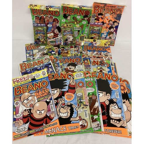 44 - 41 issues of The Beano comic, all dating from 2013.  To include: 4 issues with original unopened Tur... 