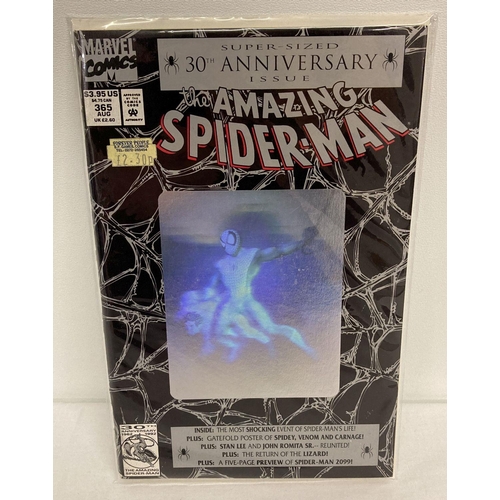 54 - The Amazing Spider-Man, Issue #365, Super-Sized 30th Anniversary Issue Comic Book by Marvel Comics. ... 