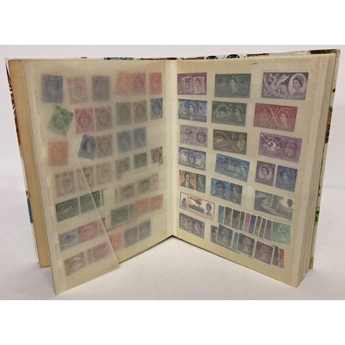 210 - A stamp album containg 950+ mostly unused collectors British and British Empire stamps.  Sovereign h... 