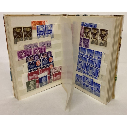 210 - A stamp album containg 950+ mostly unused collectors British and British Empire stamps.  Sovereign h... 