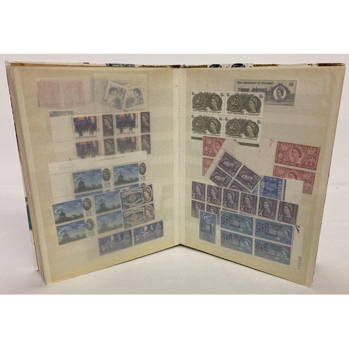 210 - A stamp album containg 950+ mostly unused collectors British and British Empire stamps.  Sovereign h... 