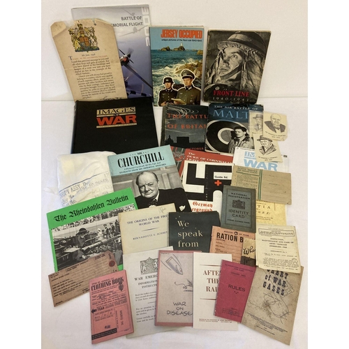 101 - A Collection of WWII and modern military ephemera, booklets and magazines. To include: copies of Ima... 