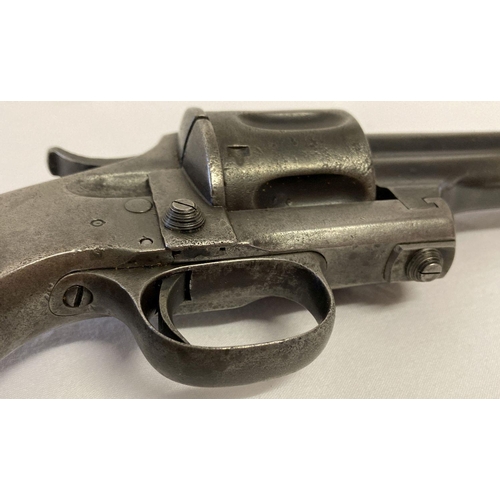 111 - An antique Merwin -Hulbert 1st model single action revolver. . 44 (obsolete calibre) serial No. 4102... 