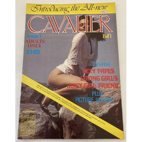 16 - Cavalier  - Volume 1 No. 1, vintage adult erotic magazine.
