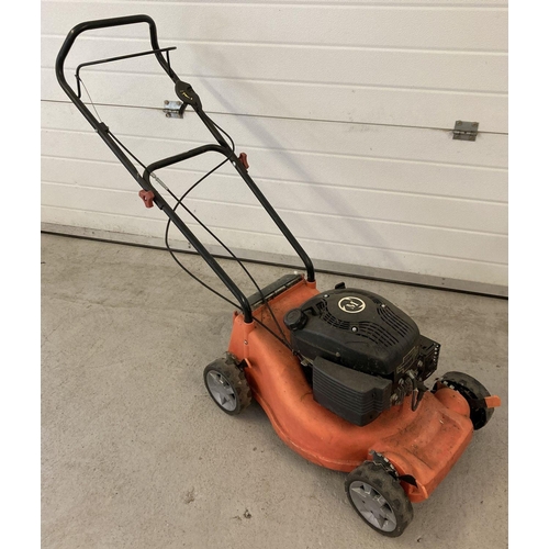 A Mountfield RV150 rotary lawn mower. With adjustable cutting