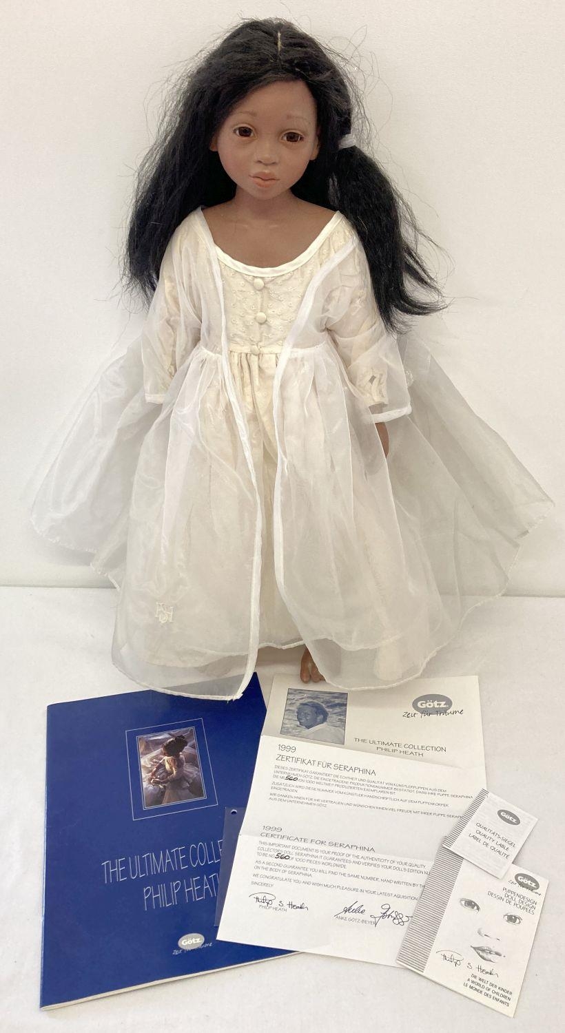 A boxed 1992 Seraphina Gotz collectors doll by Philip Heath from The Ultimate Collection 560 1000