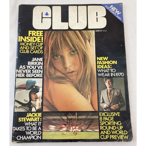 1462 - Issue No. 1 of Club; New for Today's Man, adult erotic magazine.