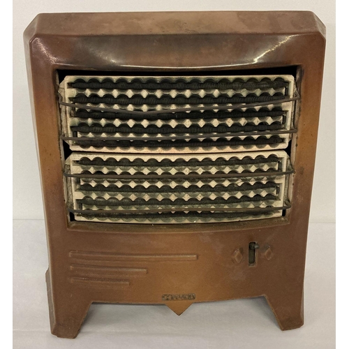 36 - A vintage 1950's enamelled cast iron Belling electric heater. Complete with original metal name plat... 