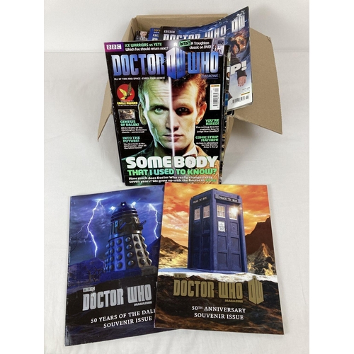 237 - 28 issues of the BBC's Doctor Who magazine, dating from 2011 - 2014. To include 50th Anniversary sou... 