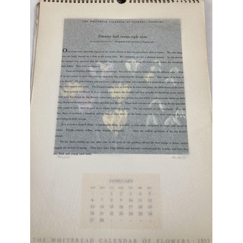 272 - A collection of 6 x 1950's spiral bound Whitbread Calendars/Almanacks. Comprising: 1951 - Festival A... 