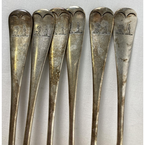 360 - A collection of early 20th century William Hutton & Sons 'Cross Arrows' A1 silver plated flatware. W... 