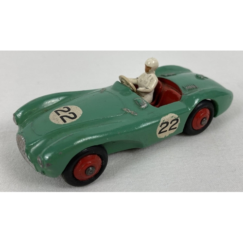 A 1956-1959 vintage Dinky Toys Green DB3 Aston Martin racing car
