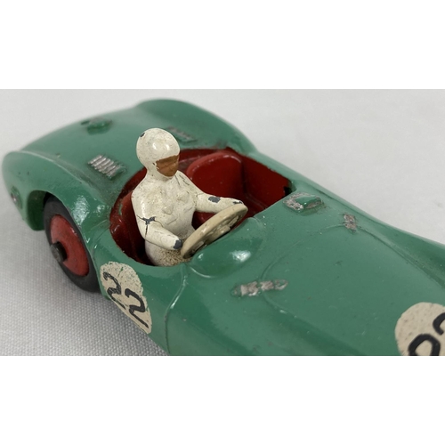 A 1956-1959 vintage Dinky Toys Green DB3 Aston Martin racing car