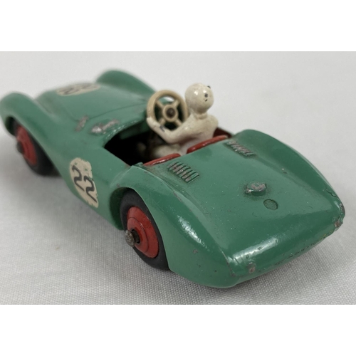 A 1956-1959 vintage Dinky Toys Green DB3 Aston Martin racing car