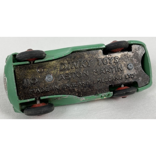 A 1956-1959 vintage Dinky Toys Green DB3 Aston Martin racing car