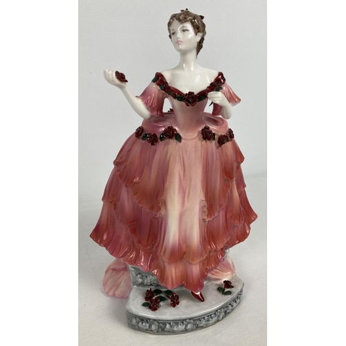 1140 - A boxed Ltd Edition Coalport figurine from The English Rose Collection, 1993. Marlena - Numbered 677... 