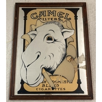 camel cigarette mirror Vintage Cigarettes advertising VINTAGE CAMEL CIGARETTE 1992 ADVERTISING