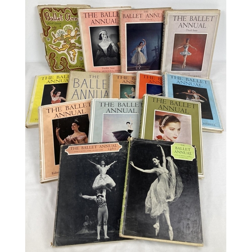 1210 - 2 signed books relating to ballet. 