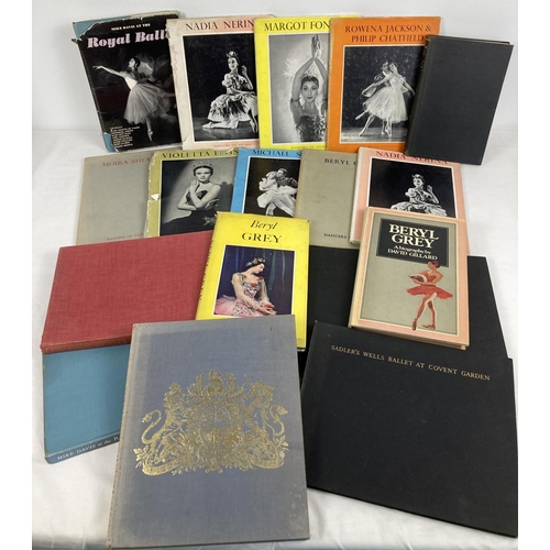 1210 - 2 signed books relating to ballet. 