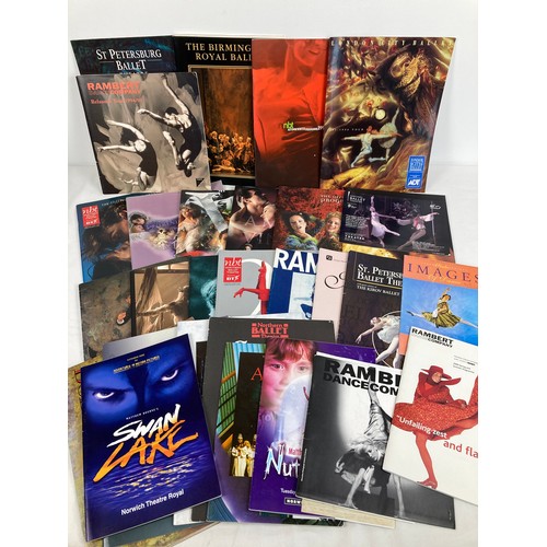 1211 - A collection of ballet programmes to include Moscow Ballet, St. Petersburg Ballet, The Birmingham Ro... 