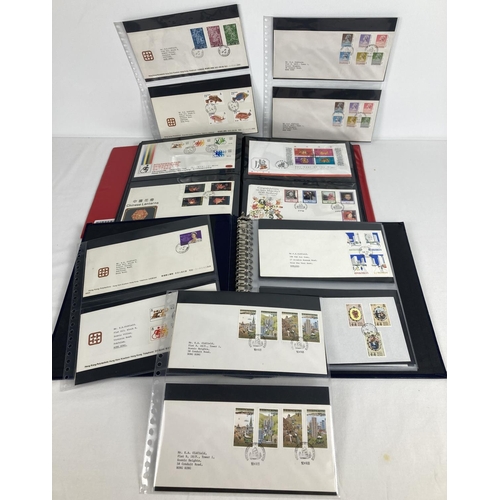 64 - 2 albums of 1970's & 80's Hong Kong First Day Covers, stamps & envelopes. Lot contains approx. 80 as... 