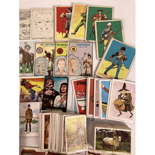 172 - A quantity of vintage confectionery & others trading & collectable cards. To include: Dandy, Anglo C... 