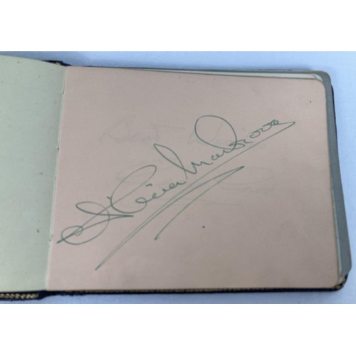 178 - 2 1930's autograph albums containing a number of signatures from the stage performers of the day. To... 